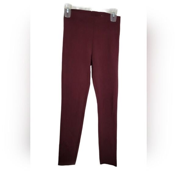 Loft petite leggings maroon sz xsp - Picture 2 of 12